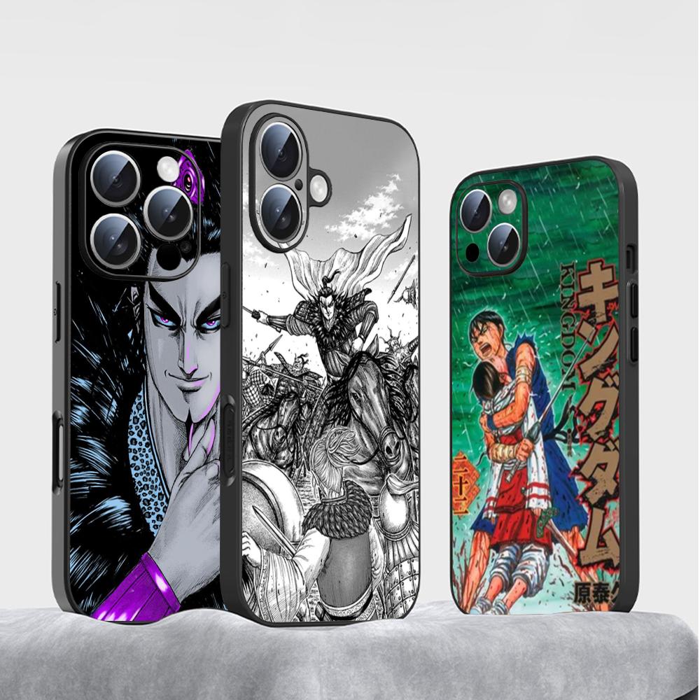 Apple Iphone 15 Pro Max - Casing HP Kingdom manga kanki Yasuhisa