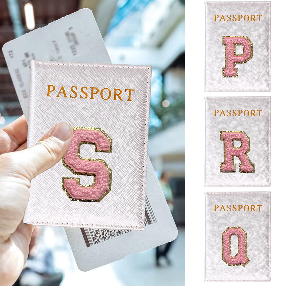 Leather Passport Cover - Sarung kartu kulit PU penutup paspor