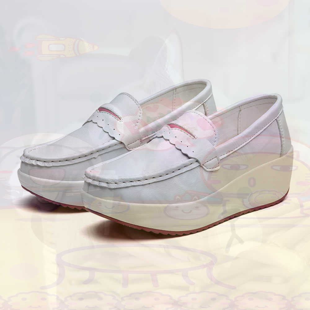 Luxury Lifestyle Lounge - Plataform Sepatu Kets Merah Muda Musim