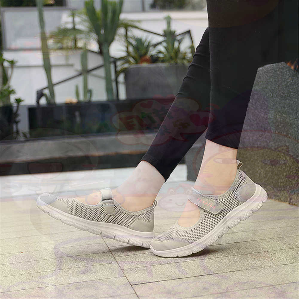 Luxury Lifestyle Lounge - Sepatu Tenis Wanita Jaring Nomor 40