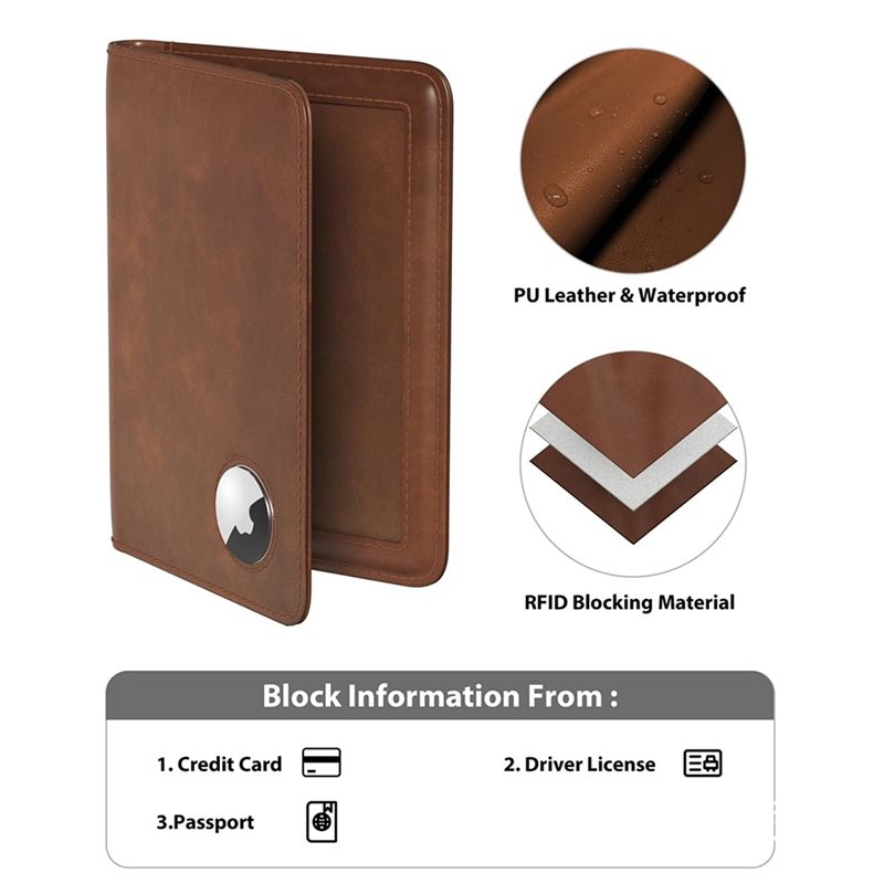 ABRT-Pemegang Paspor Dengan Pe - Leather Passport Cover ulasan dan harga