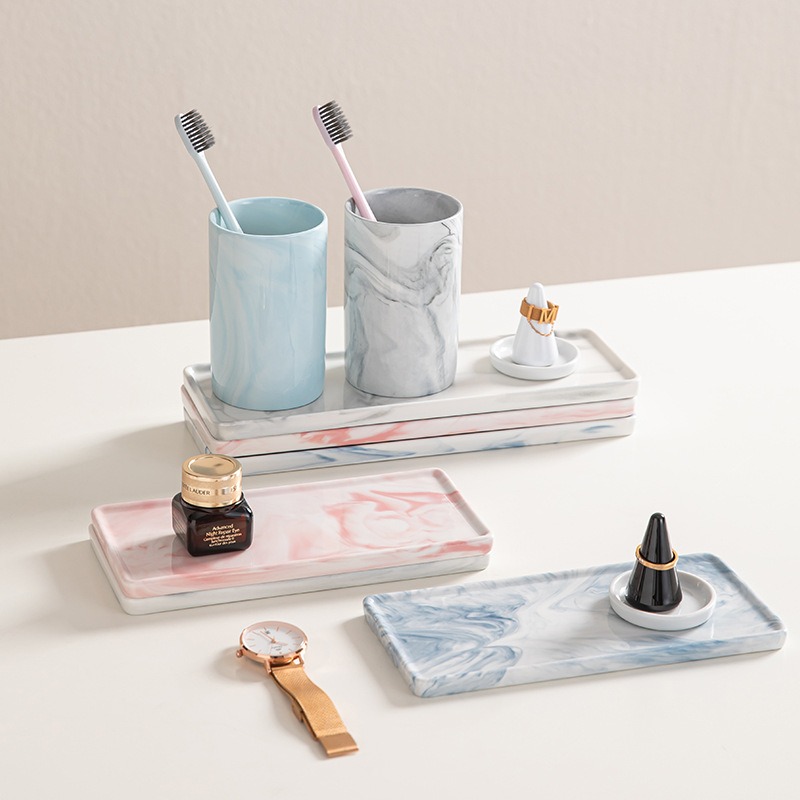 Nampan keramik persegi panjang - Marble Serving Board ulasan dan harga