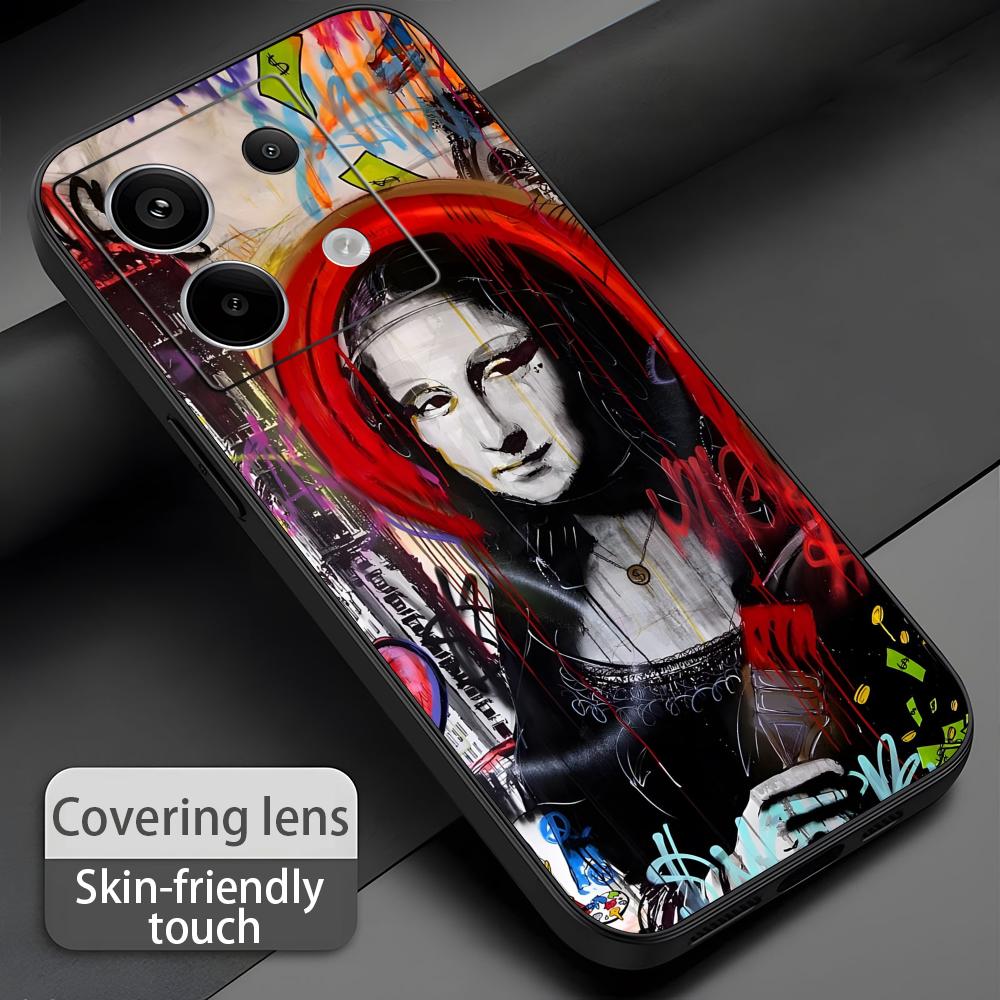 Casing Ponsel Seni Grafiti Ban - Xiaomi Redmi Note 13 ulasan dan harga