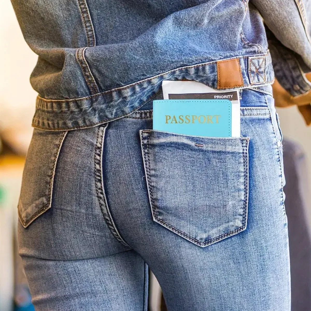 Sarung pelindung paspor kulit  - Leather Passport Cover ulasan dan harga