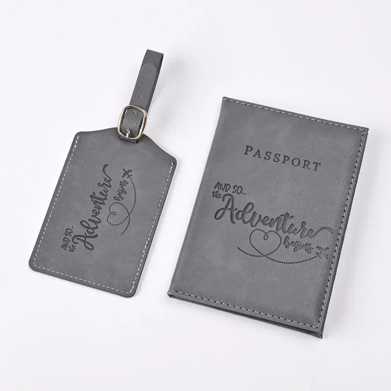 Klip tiket paspor kulit PU ung - Leather Passport Cover ulasan dan harga