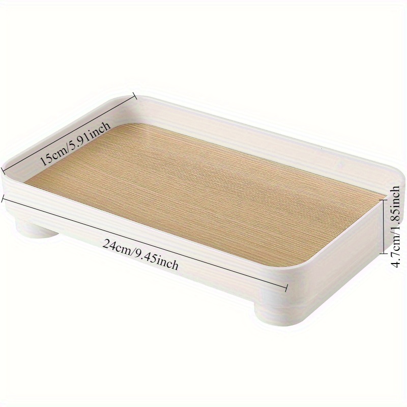 Baki Penyimpanan Desktop Kayu  - Marble Serving Board ulasan dan harga