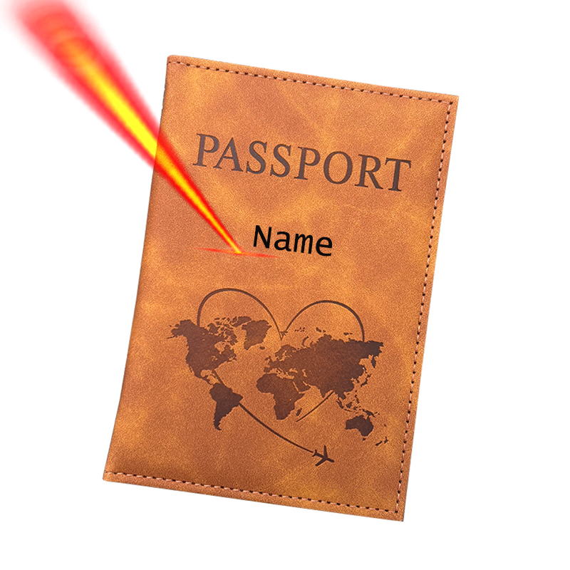Nama Pribadi Tempat Paspor Dom - Leather Passport Cover ulasan dan harga